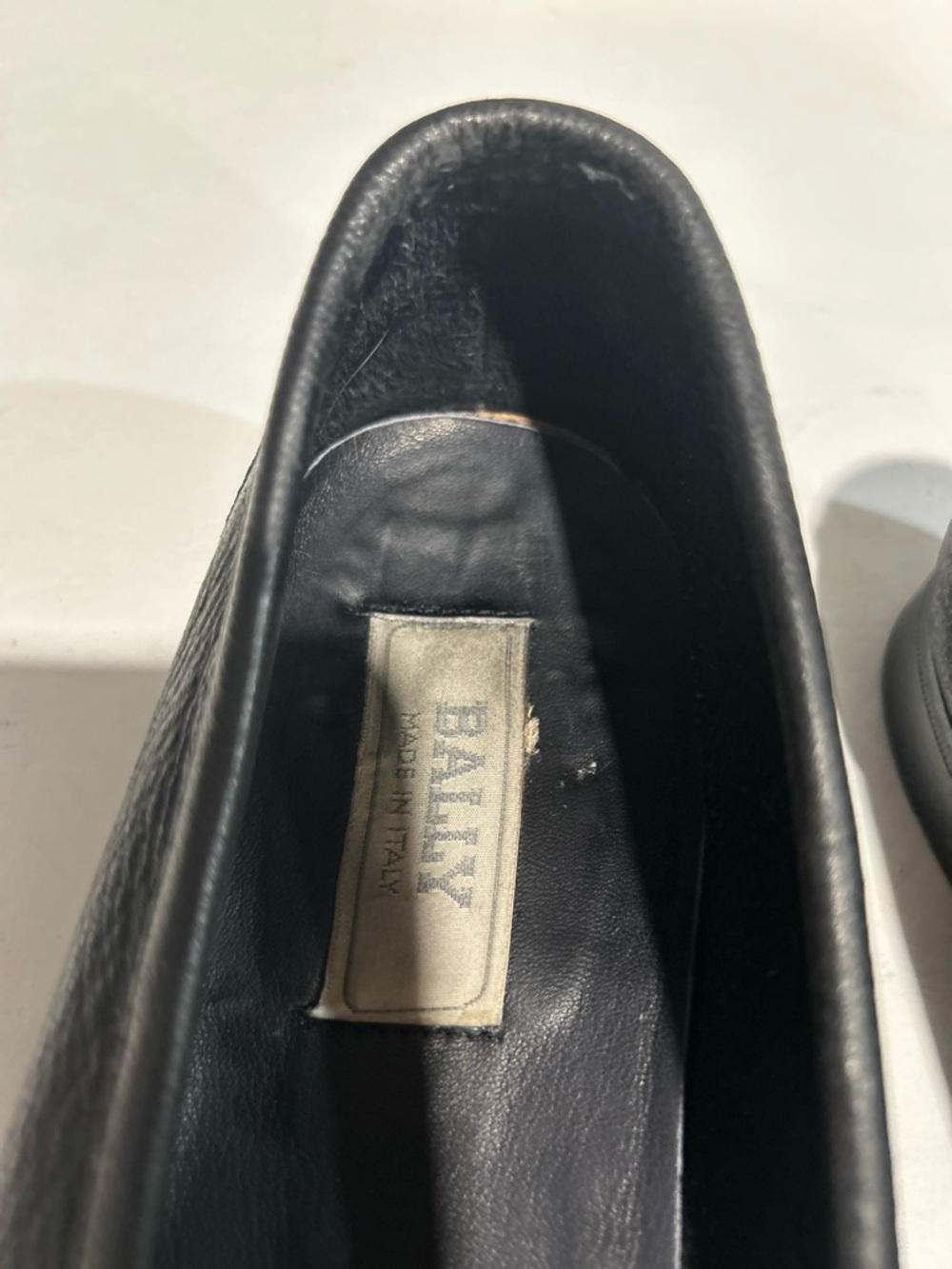 Bally Black Leather Tassel Bit Loafers - Picture 6 of 16
